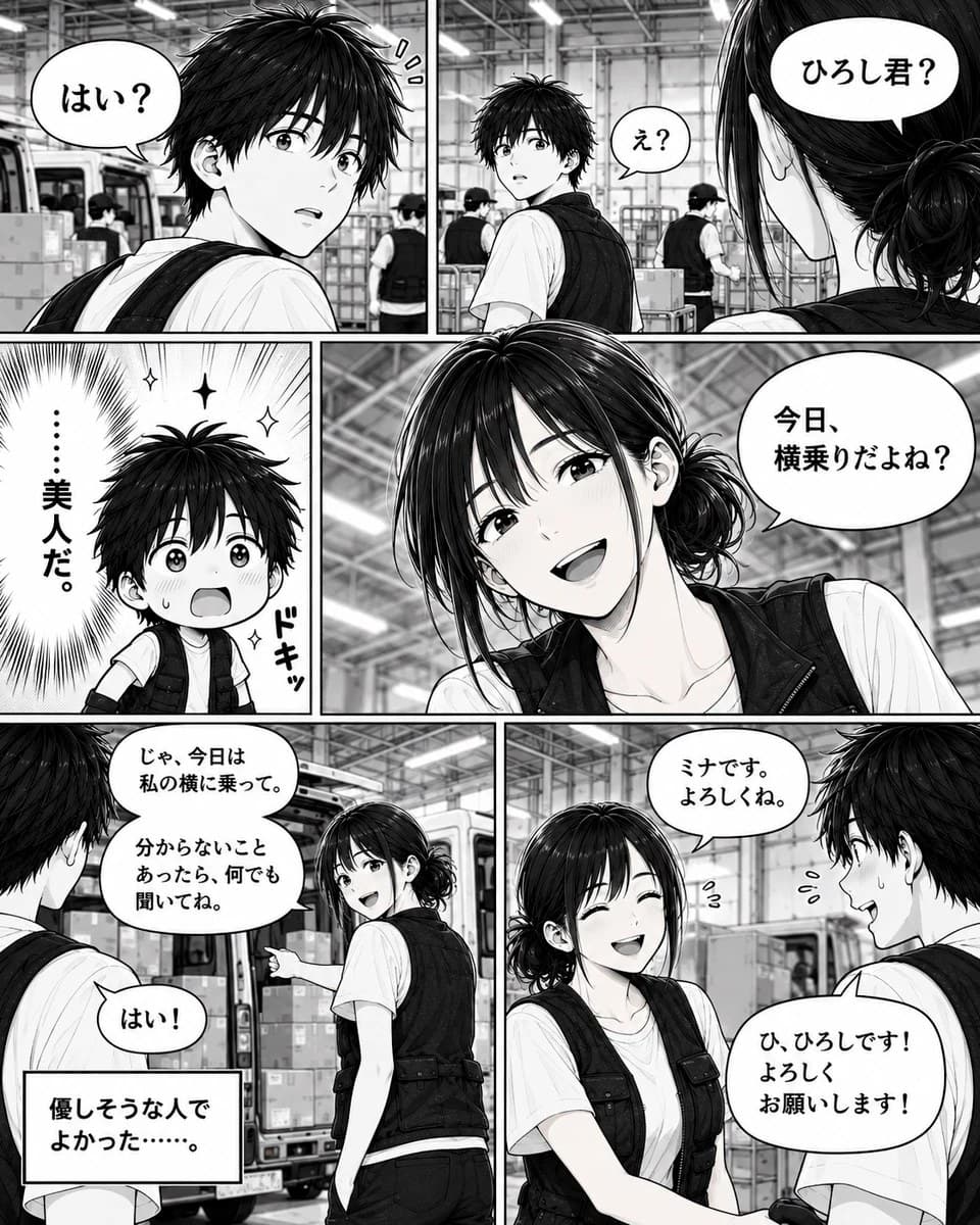 今日も不在です。 第2話「横乗り、行ってきます。」 3ページ目