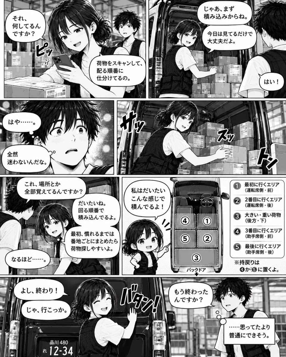 今日も不在です。 第2話「横乗り、行ってきます。」 4ページ目